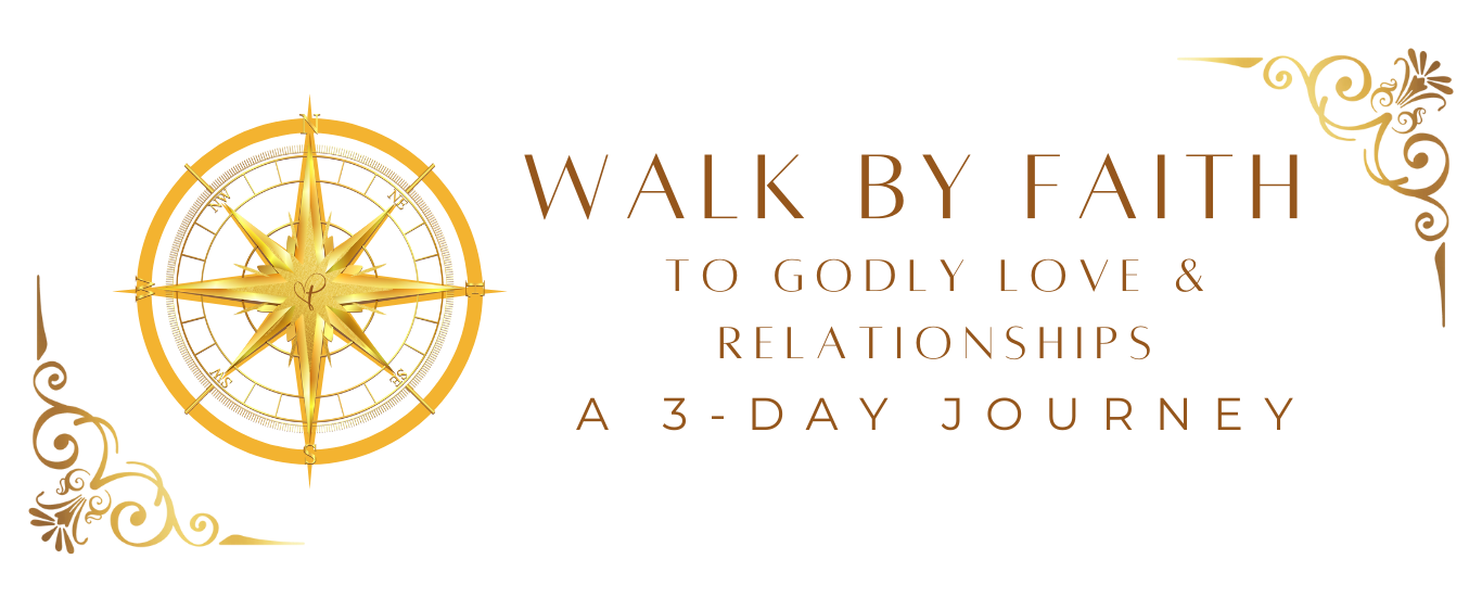 walk by faith<br />
A 3-Day Journey Towards Godly Relationships & Love</p>
<p>If you're a single Christian woman who wants to figure out the steps it takes to prepare and establish fulfilling relationships both romantically and spiritually, this free 3-day live online journey is for you!